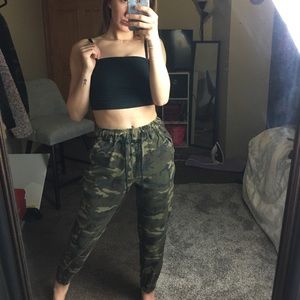 New Meshki Camo Joggers